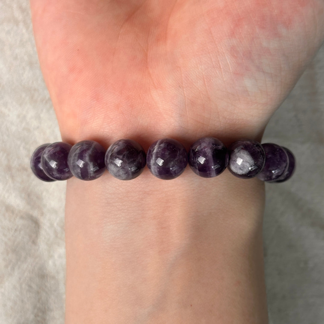 Dream Amethyst Bead Bracelet 9.8-10.3mm