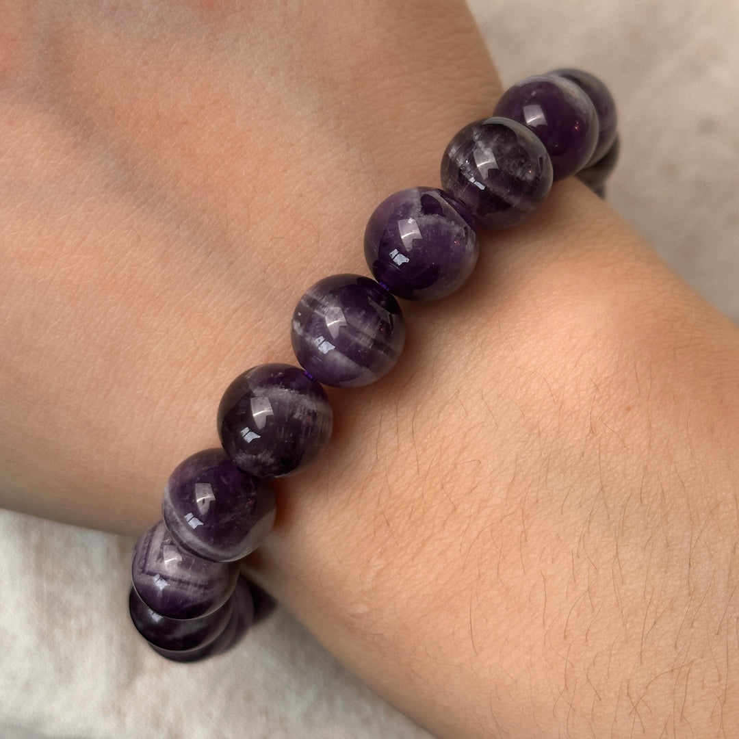 Dream Amethyst Bead Bracelet 9.8-10.3mm
