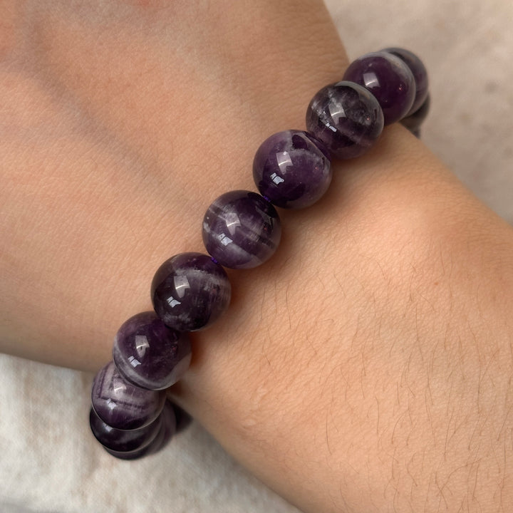 Dream Amethyst Bead Bracelet 9.8-10.3mm
