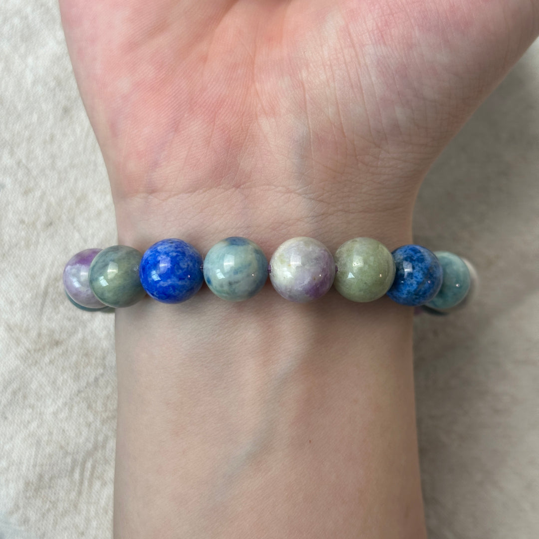 Hackmanite Bead Bracelet 10.5-10.8mm