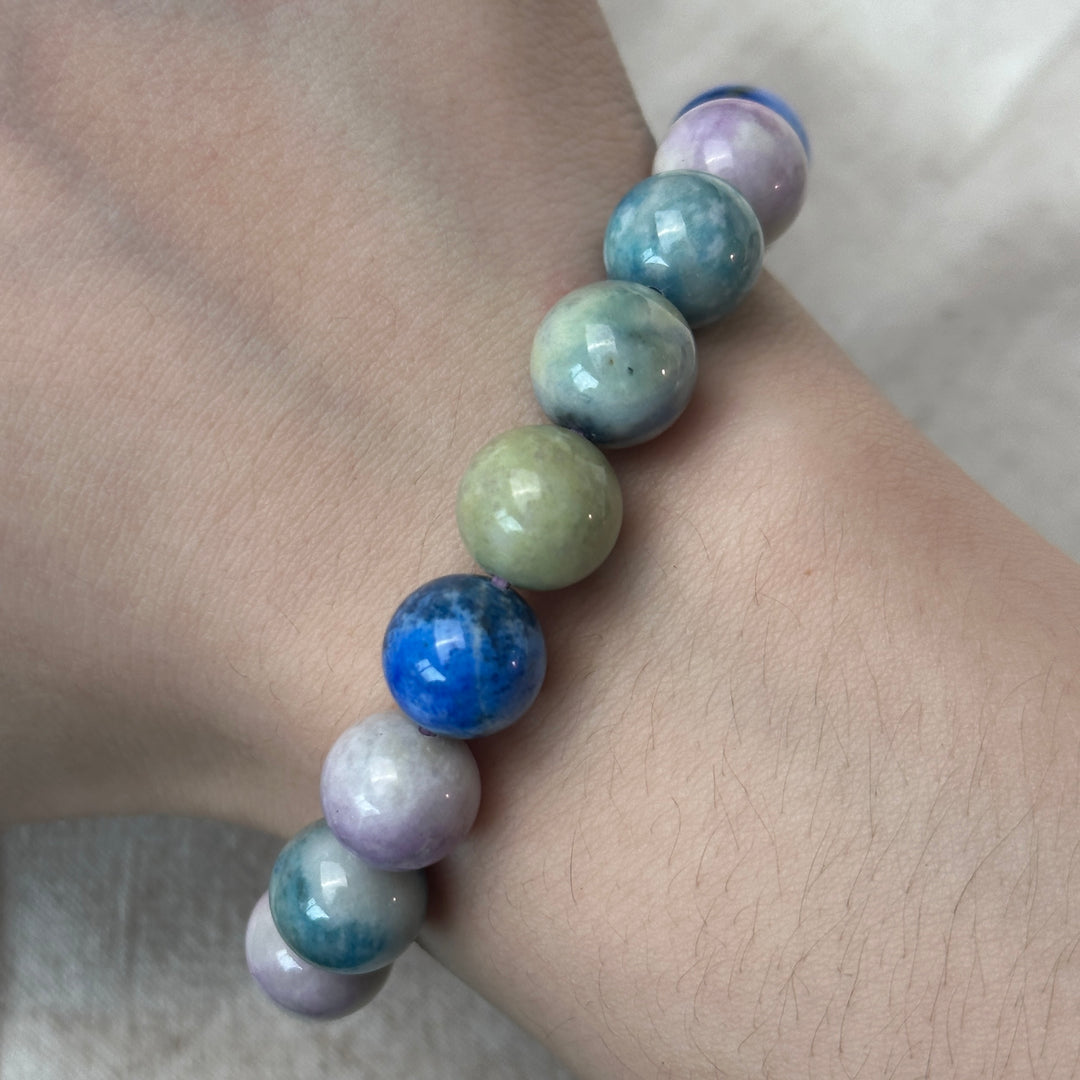 Hackmanite Bead Bracelet 10.5-10.8mm
