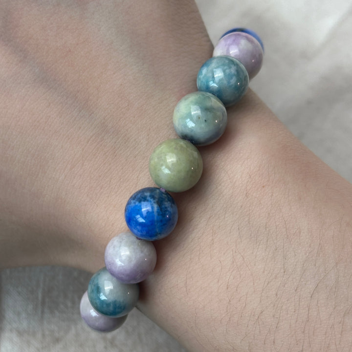 Hackmanite Bead Bracelet 10.5-10.8mm