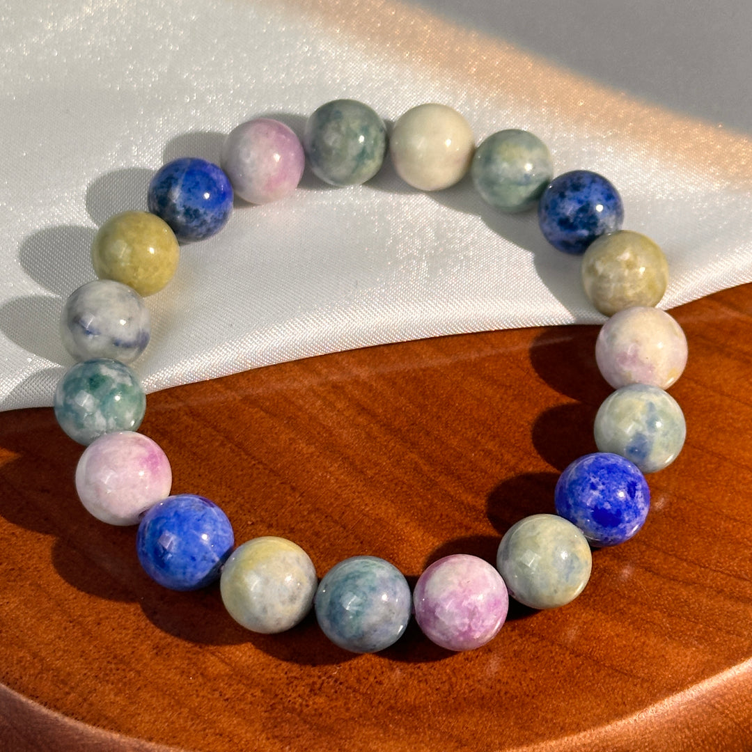 Hackmanite Bead Bracelet 10.5-10.8mm