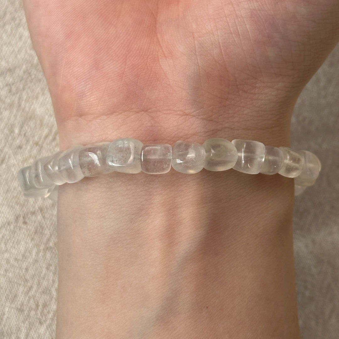 Blue Moonstone Bracelet 5.4-5.9mm