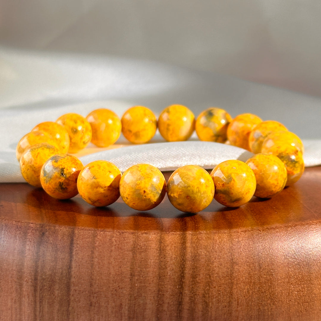 Bumble Bee Jasper Bracelet 11.0-11.4mm