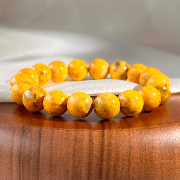 Bumble Bee Jasper Bracelet 11.0-11.4mm