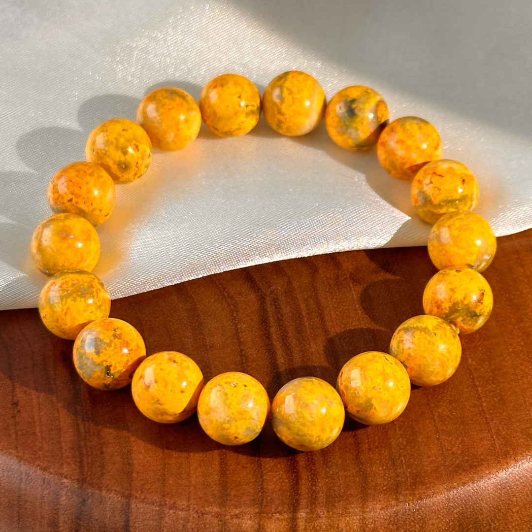 Bumble Bee Jasper Bracelet 11.0-11.4mm
