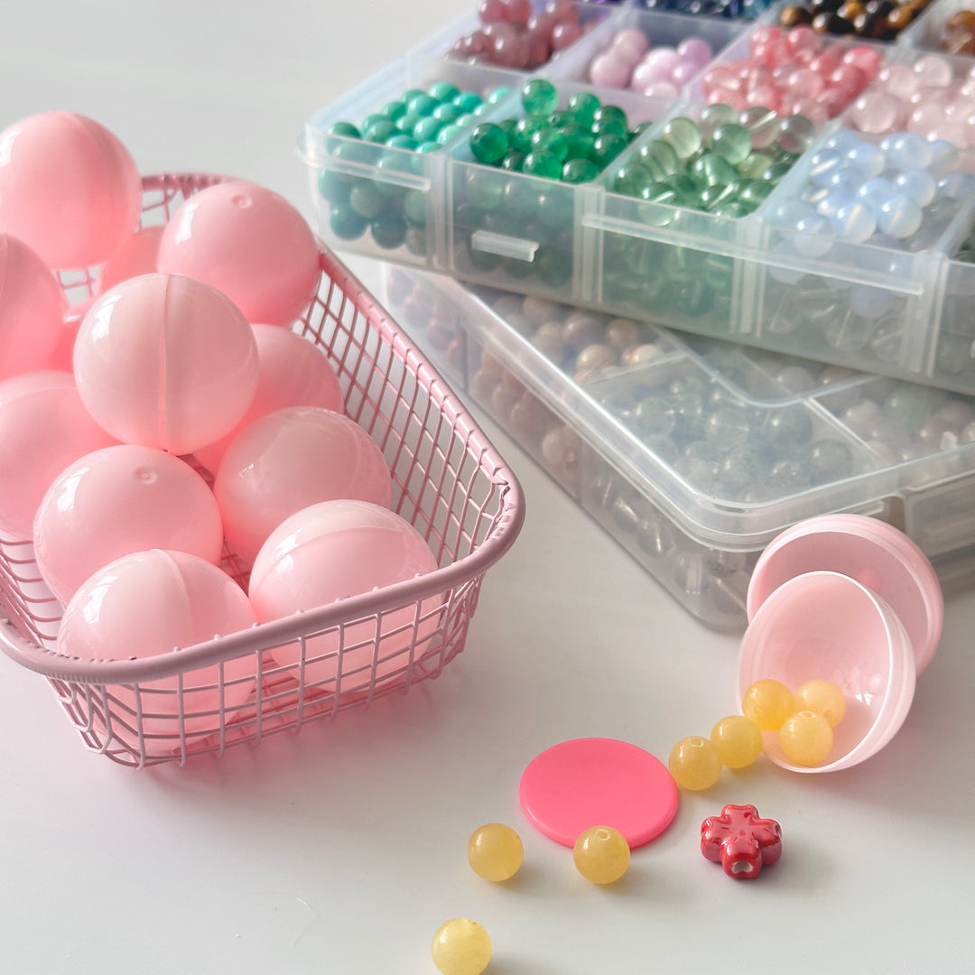 Kiki Crystal DIY Beads Mystery Capsules – Collect, Match & Create Your Own Bracelet！✨