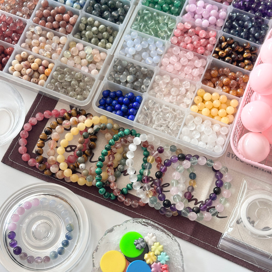 Kiki Crystal DIY Beads Mystery Capsules – Collect, Match & Create Your Own Bracelet！✨