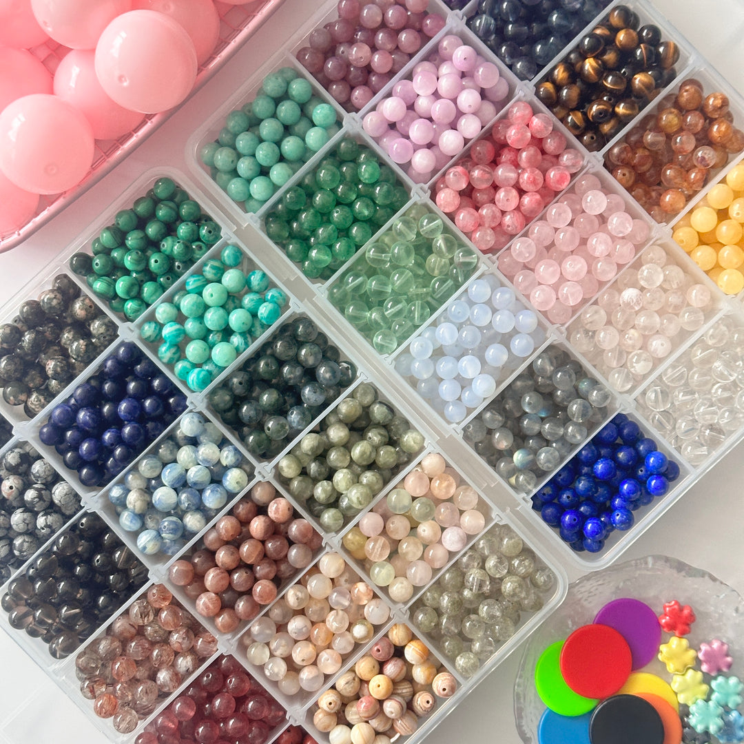 Kiki Crystal DIY Beads Mystery Capsules – Collect, Match & Create Your Own Bracelet！✨