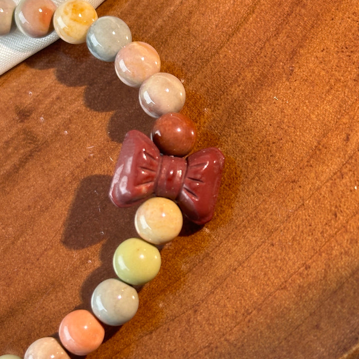 Alashan Agate Cat Bracelet 6.5-6.9mm