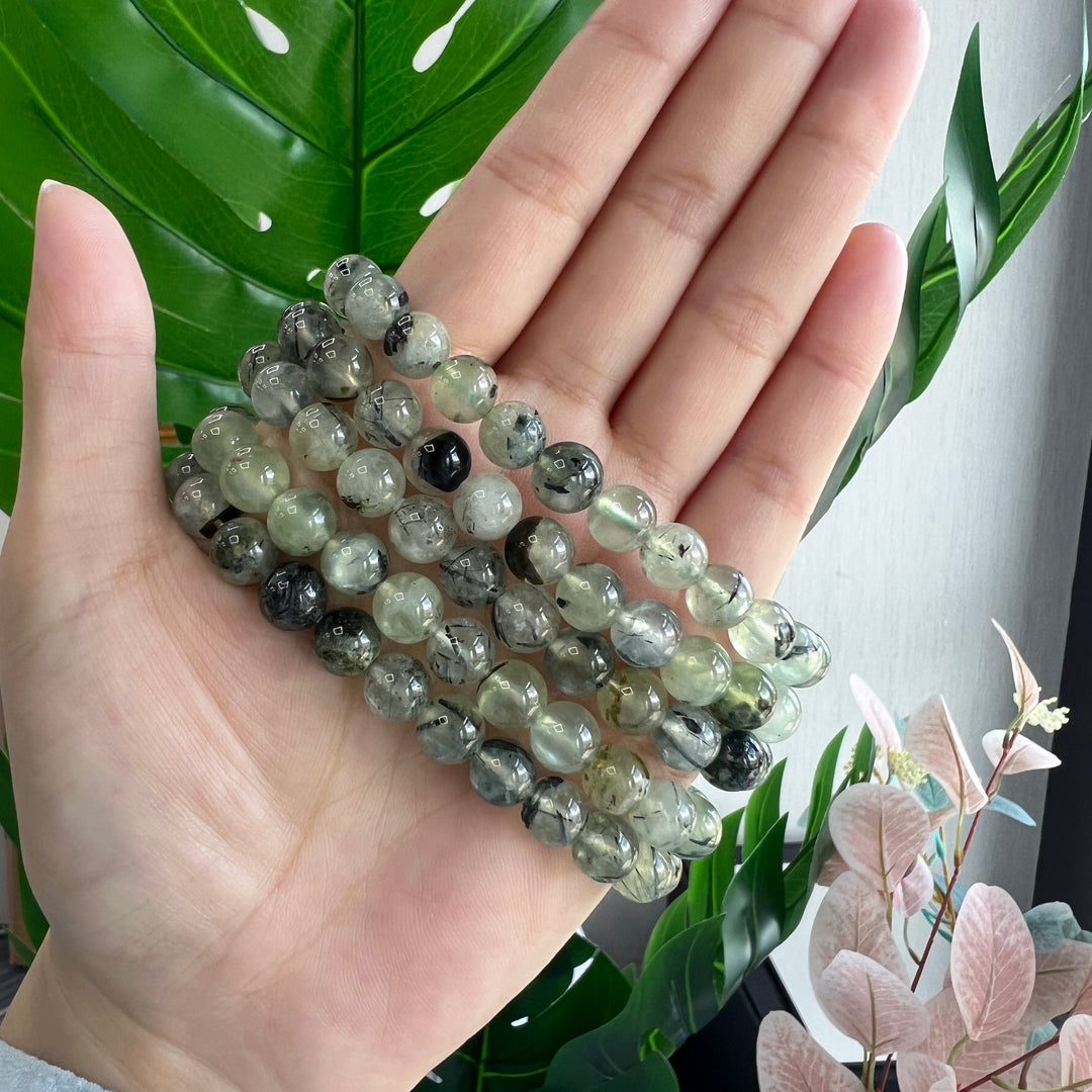 Prehnite Bracelet 8~8.5mm