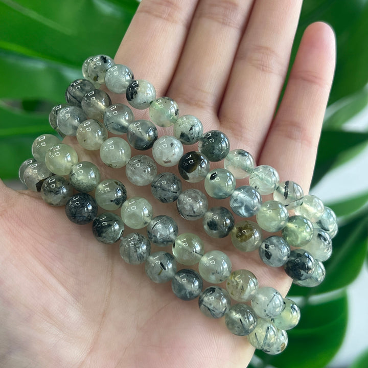 Prehnite Bracelet 8~8.5mm