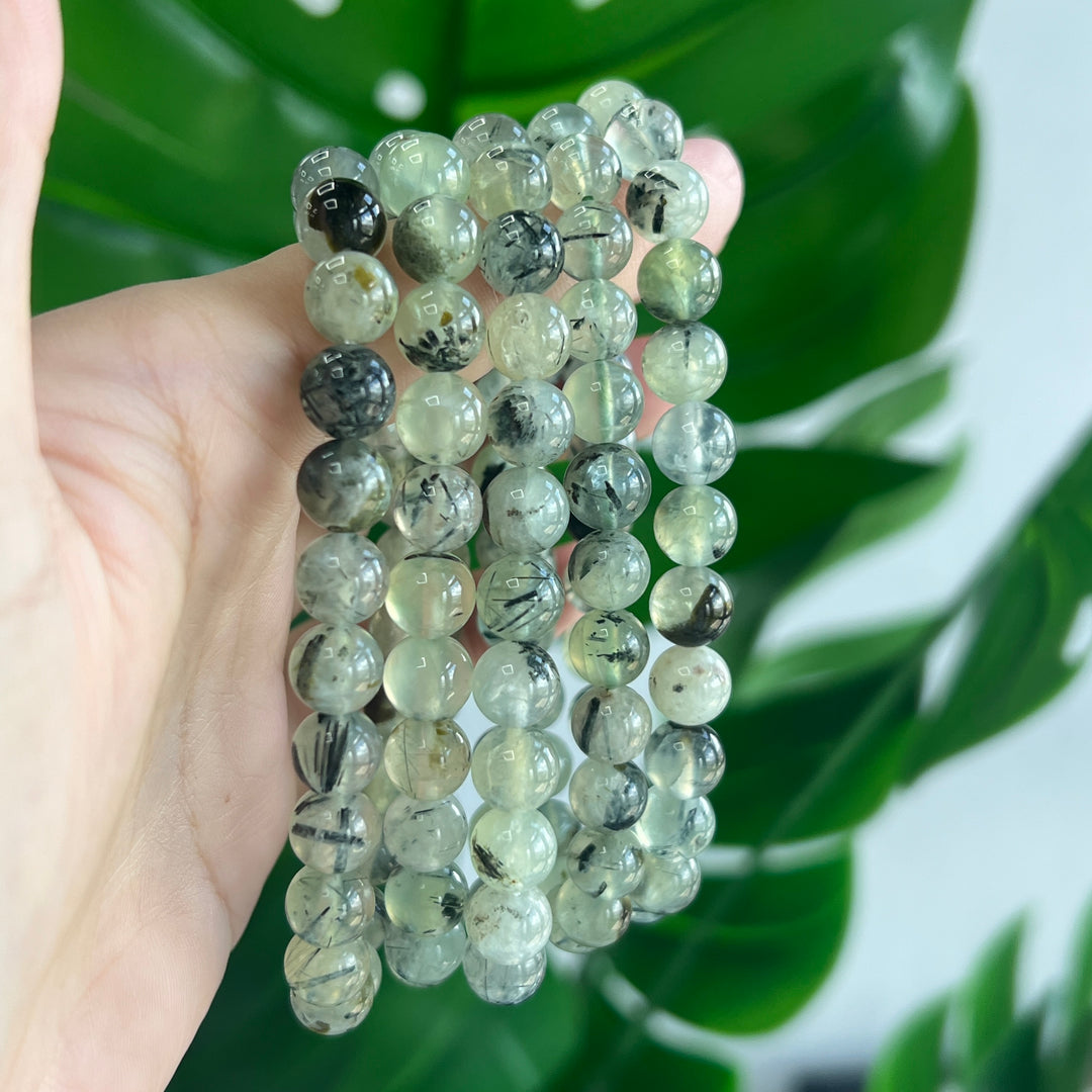 Prehnite Bracelet 8~8.5mm