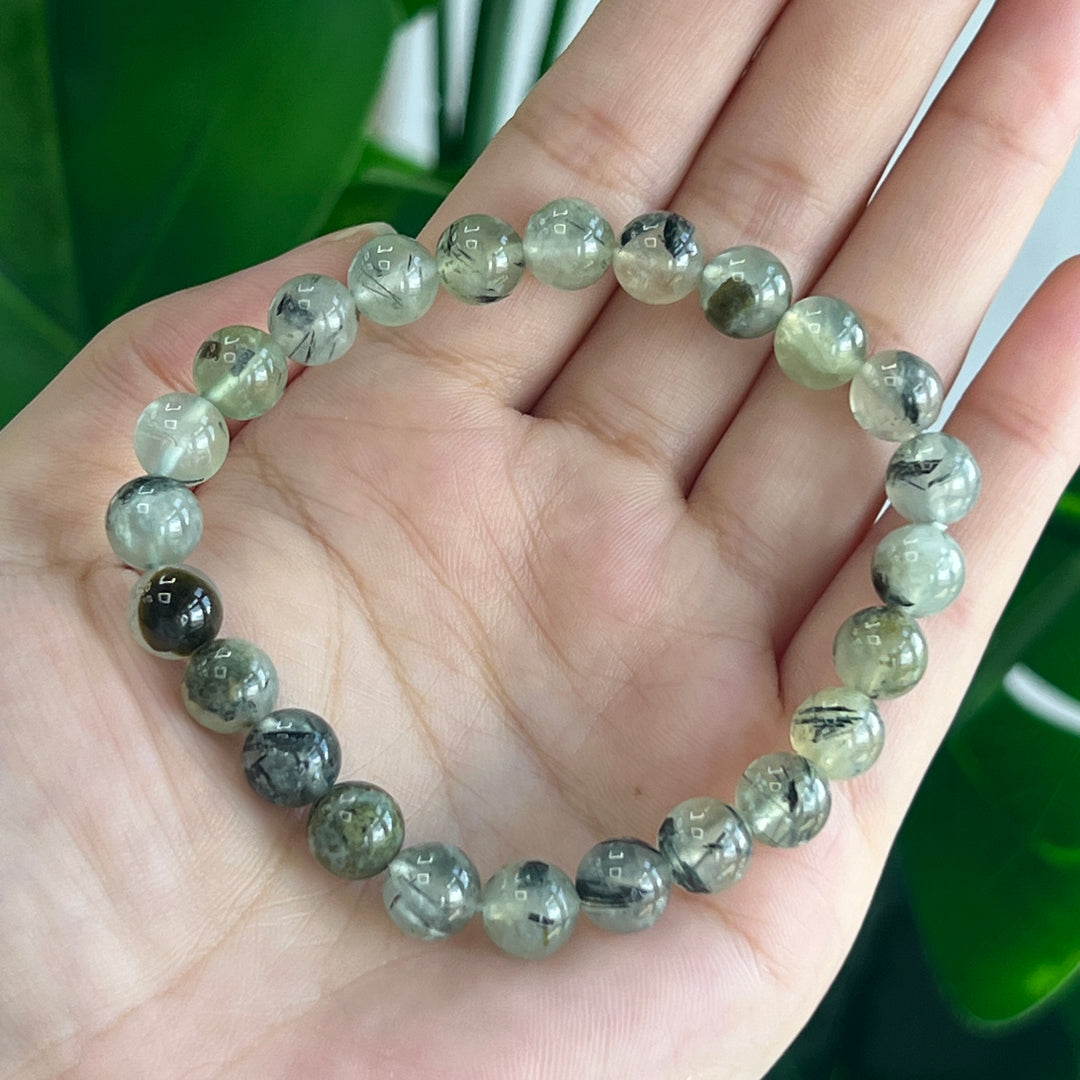Prehnite Bracelet 8~8.5mm