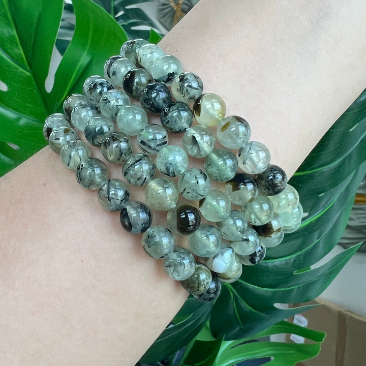 Prehnite Bracelet 8~8.5mm