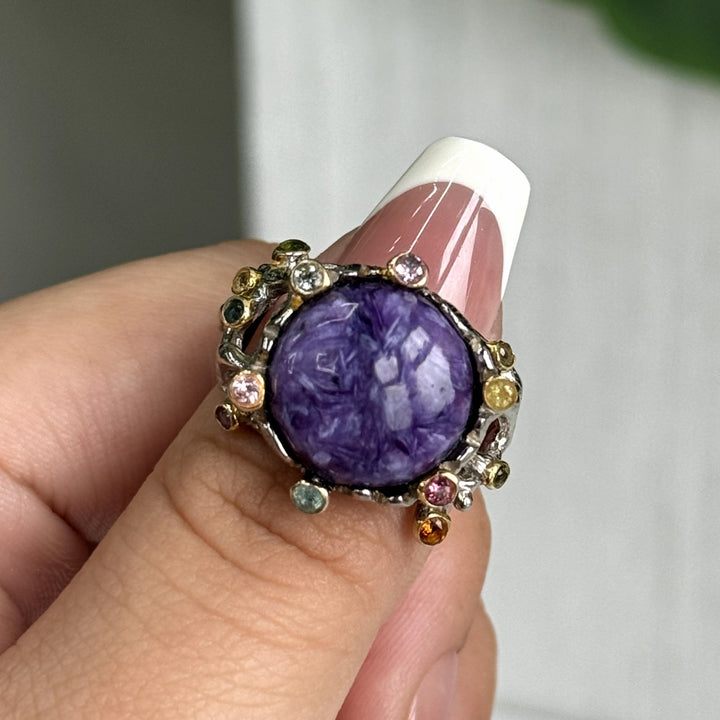 Charoite Ring