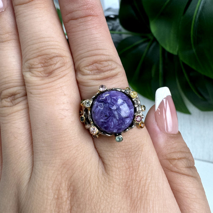 Charoite Ring