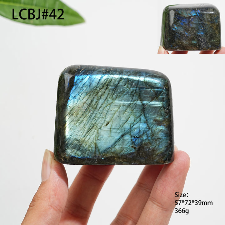 Unique,Natural Crystal Labradorite Ornament