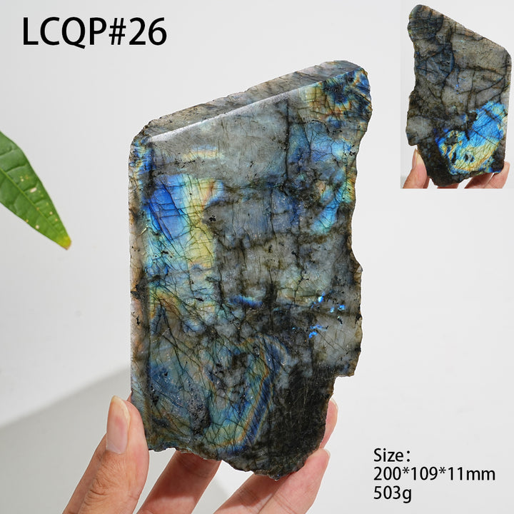 Unique,Natural Labradorite Slice