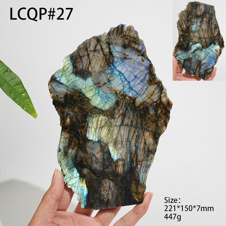 Unique,Natural Labradorite Slice