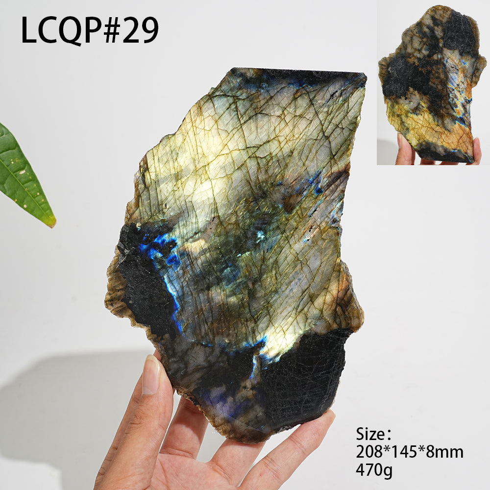 Unique,Natural Labradorite Slice