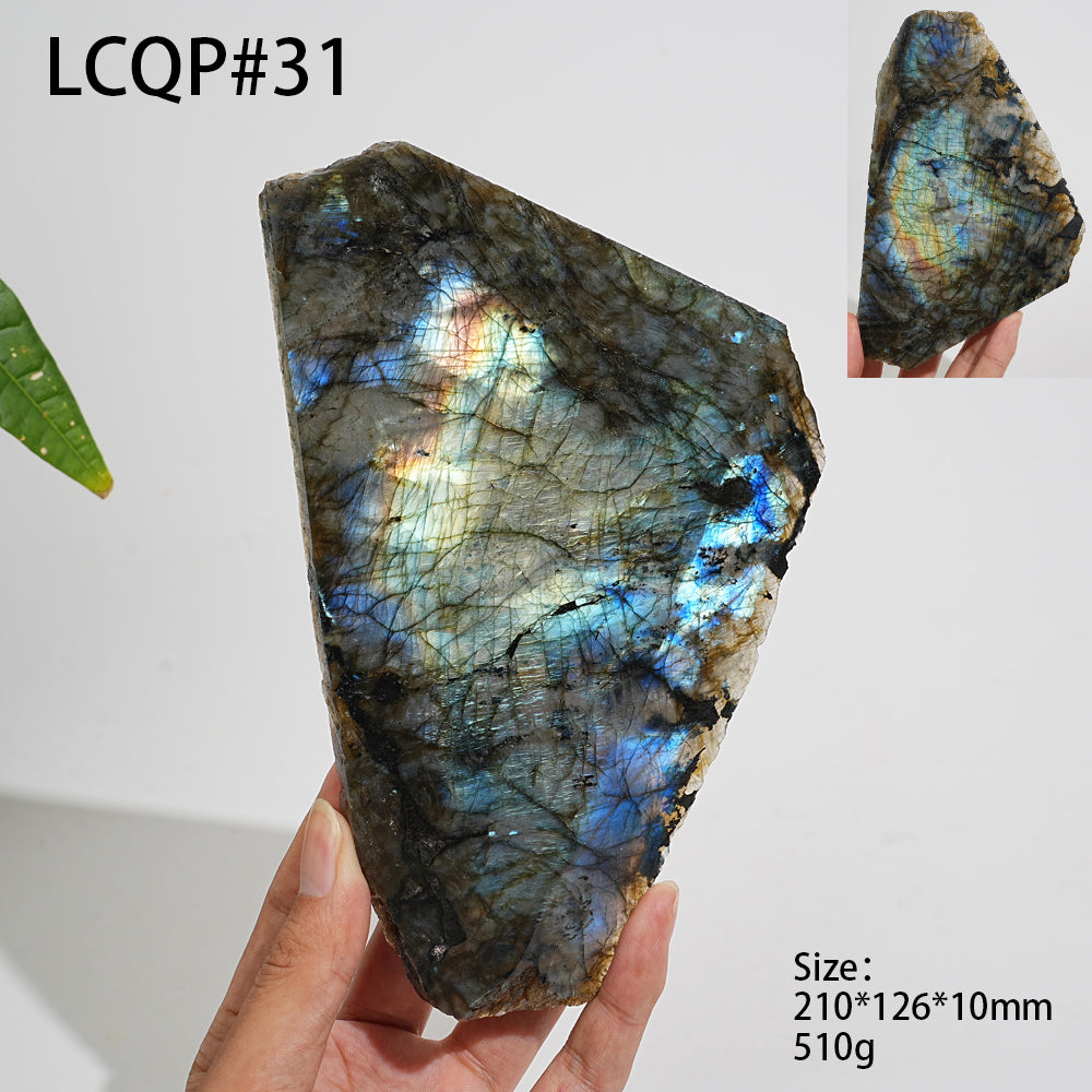 Unique,Natural Labradorite Slice