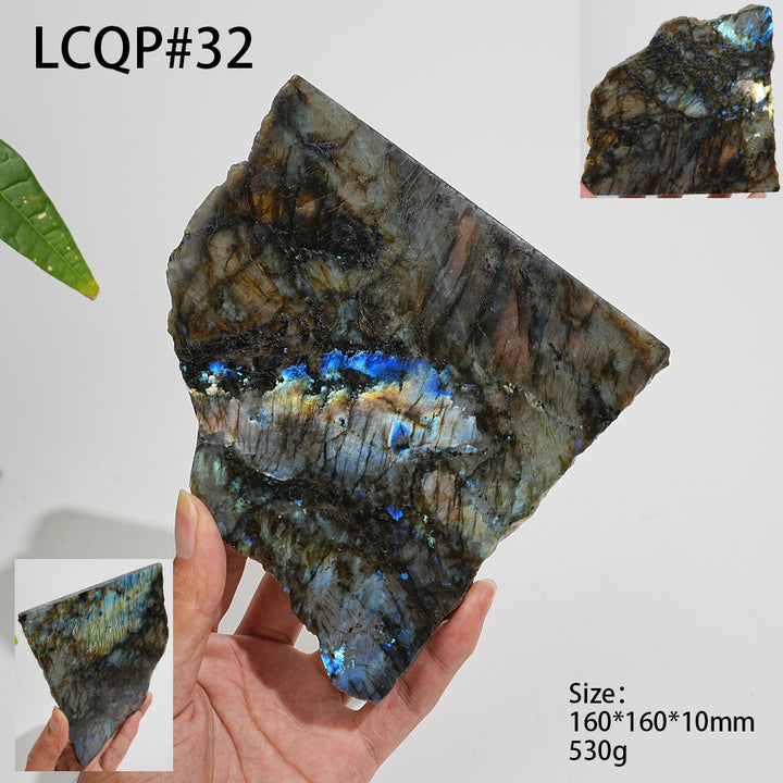 Unique,Natural Labradorite Slice