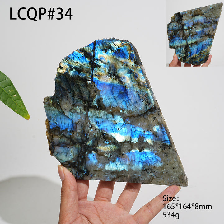 Unique,Natural Labradorite Slice