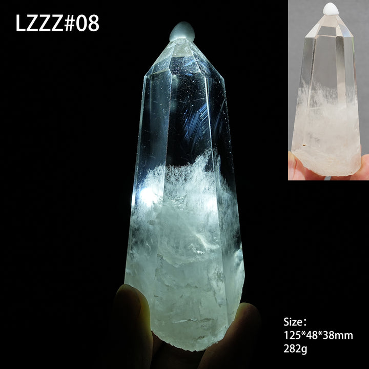 Unique,Natural Crystal Blue Needle Quartz Point