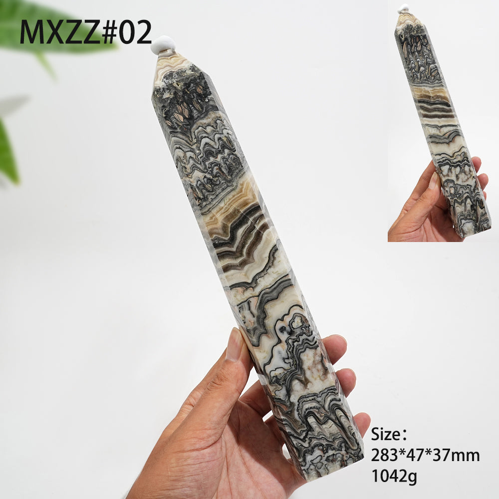 Unique,Natural Crystal Mexican Calcite Point