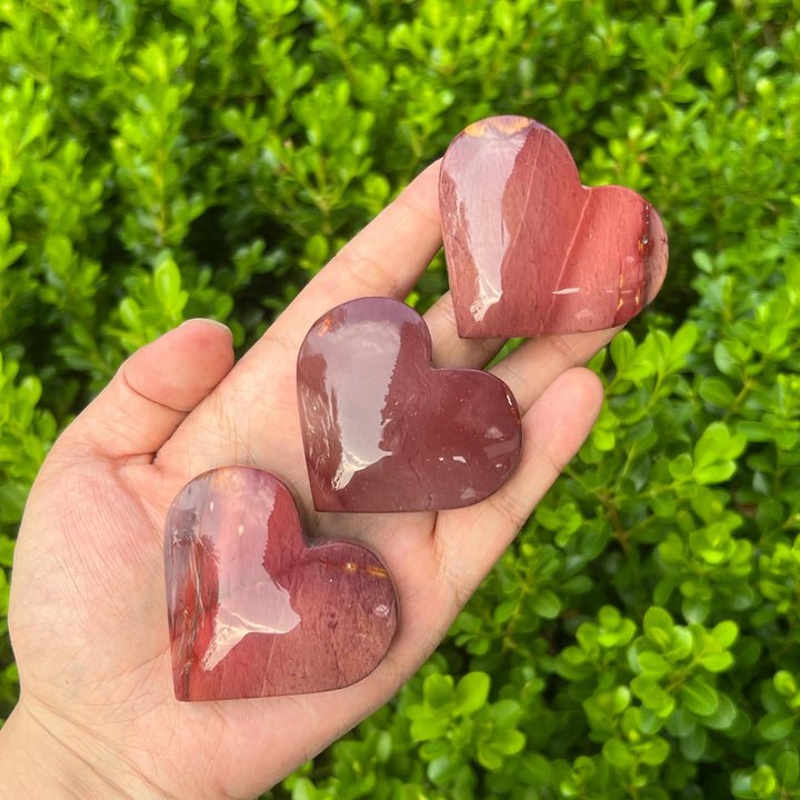 Natural Mookaite Heart