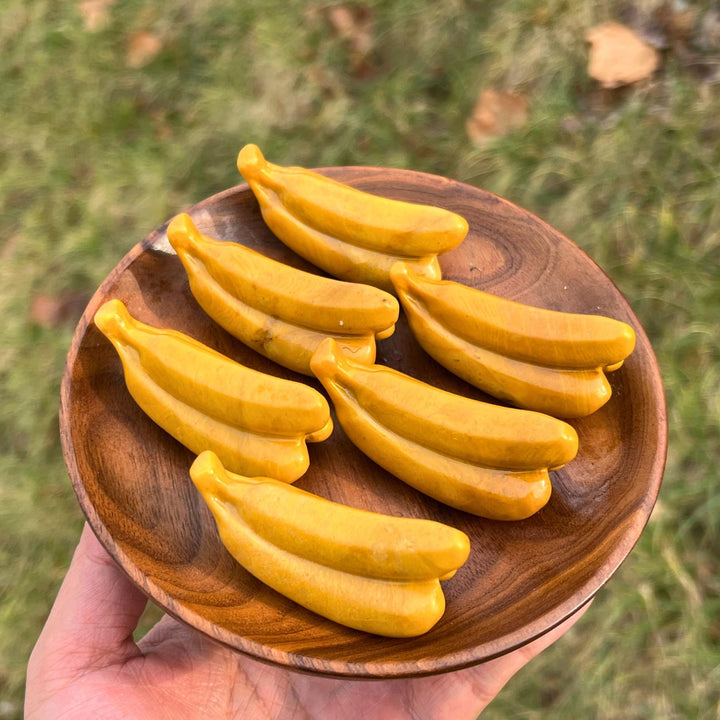 Natural Carved Yellow Aventurine Banana
