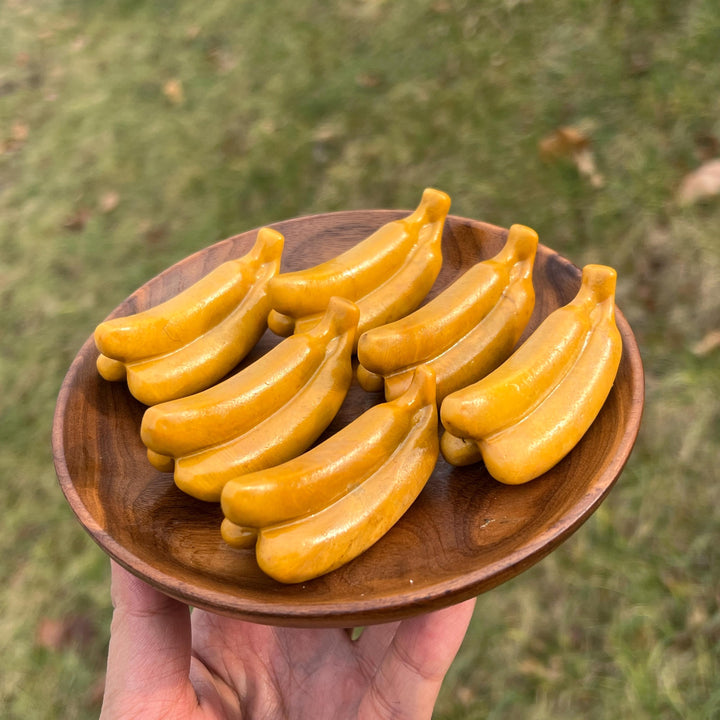Natural Carved Yellow Aventurine Banana