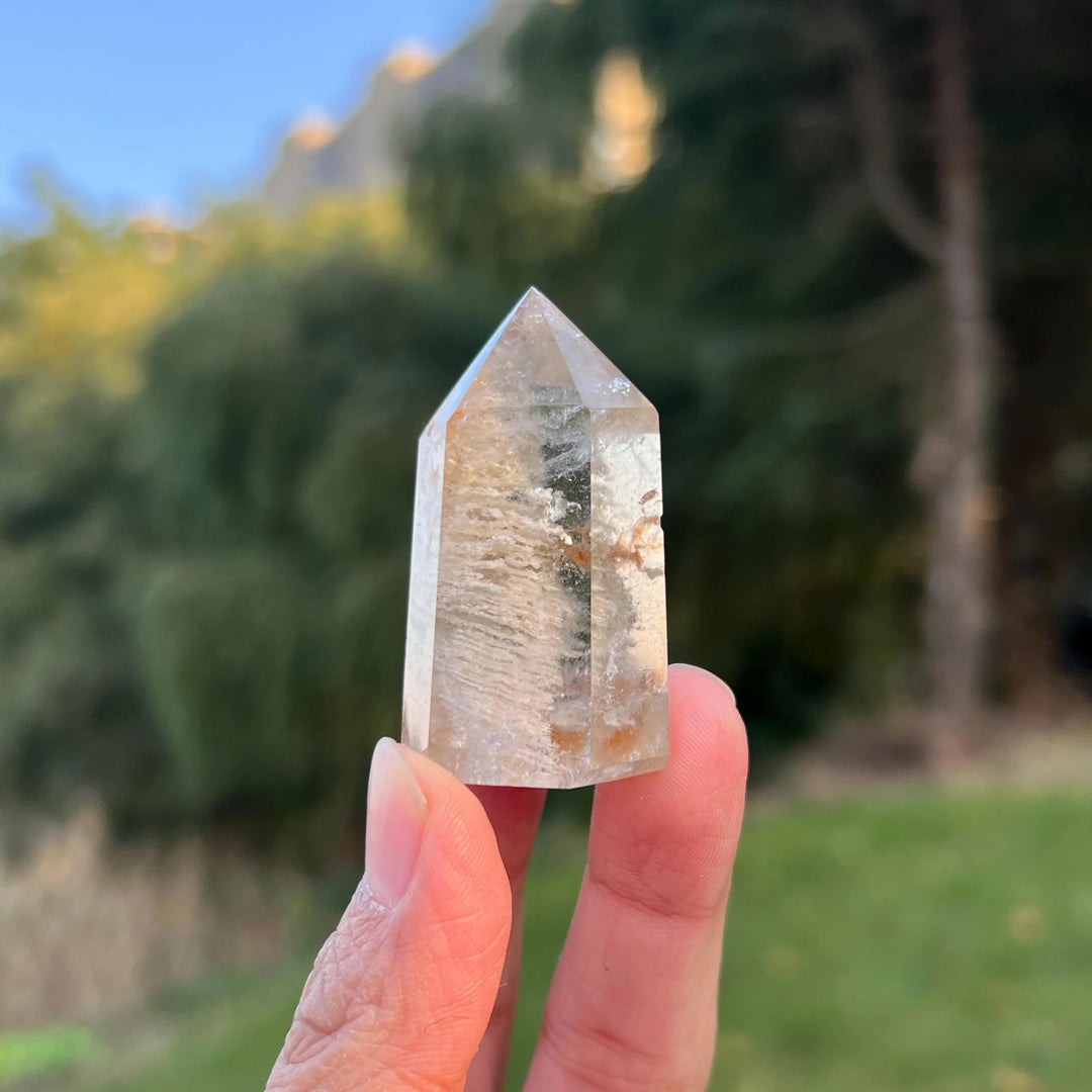 Natural Garden Crystal Point