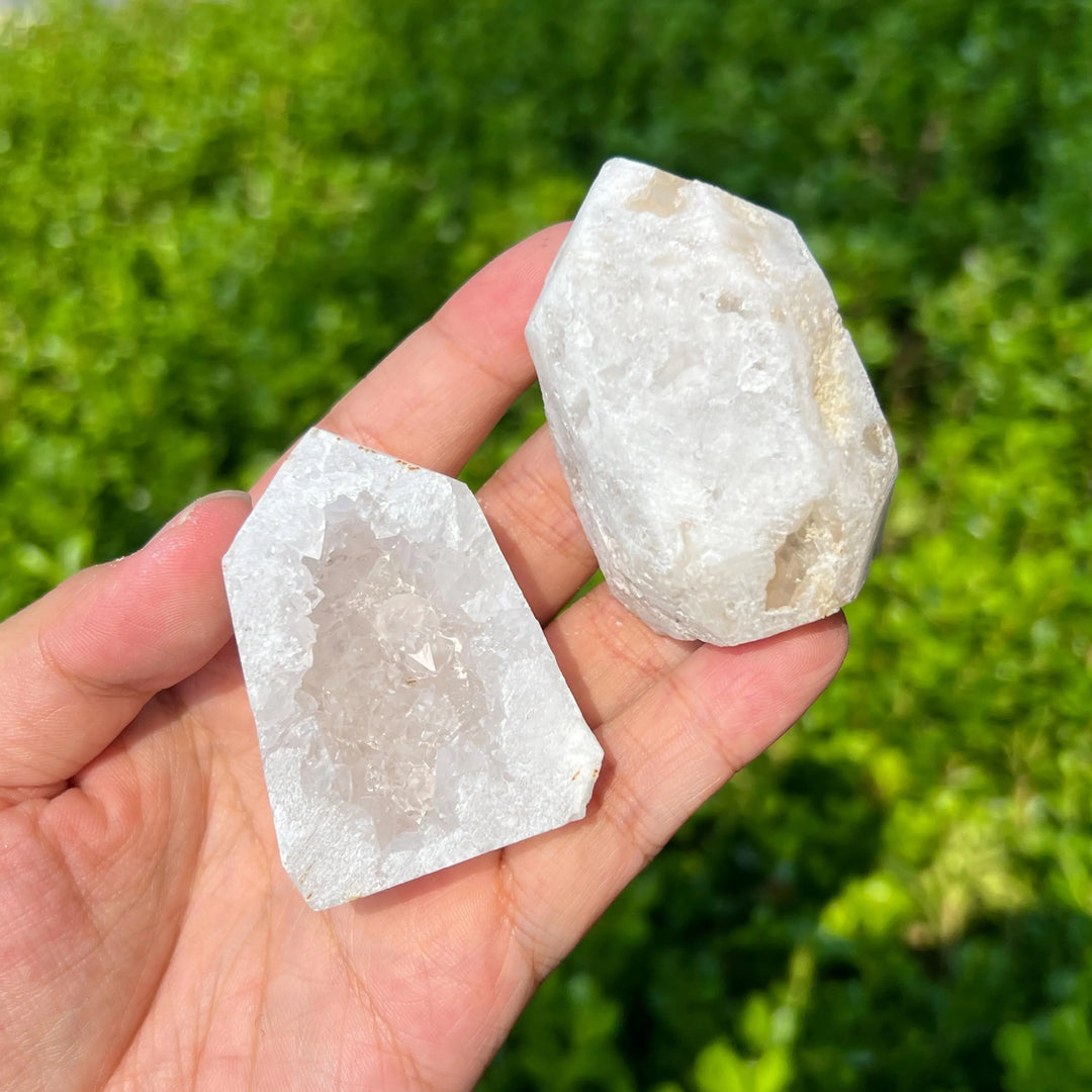 Moroccan Agate Geode Point