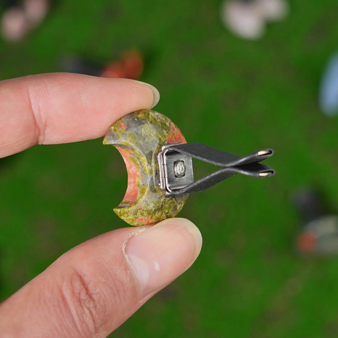 Car Vent Crystal Clip – Moon Car Decor