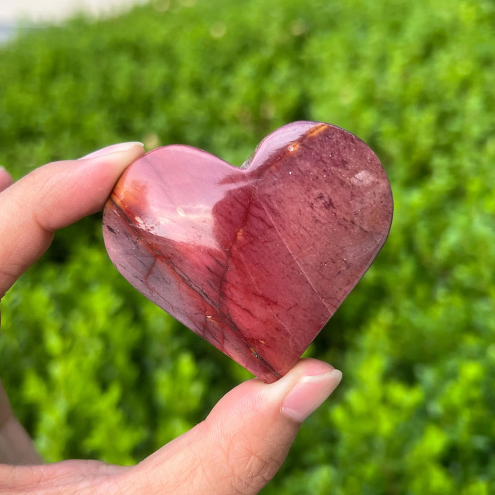 Natural Mookaite Heart
