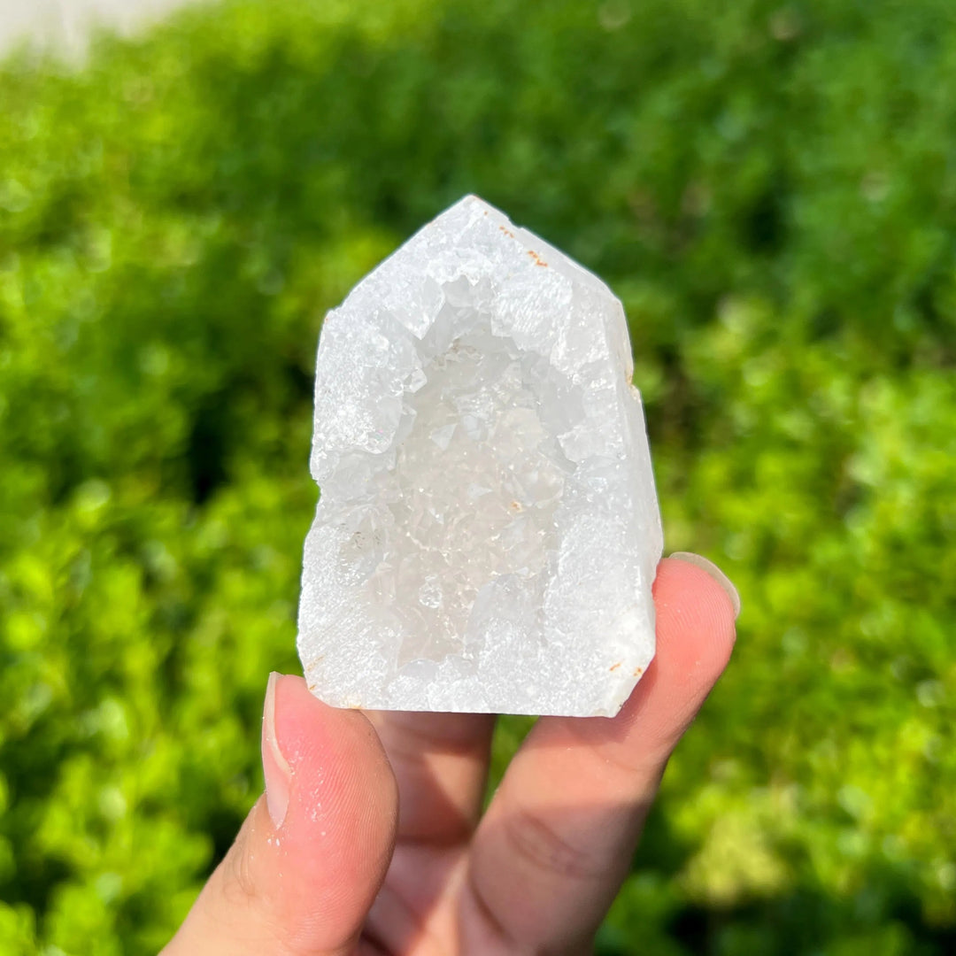 Moroccan Agate Geode Point