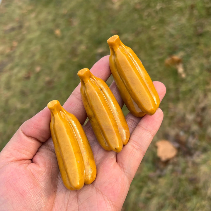 Natural Carved Yellow Aventurine Banana