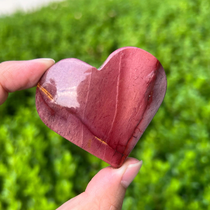 Natural Mookaite Heart