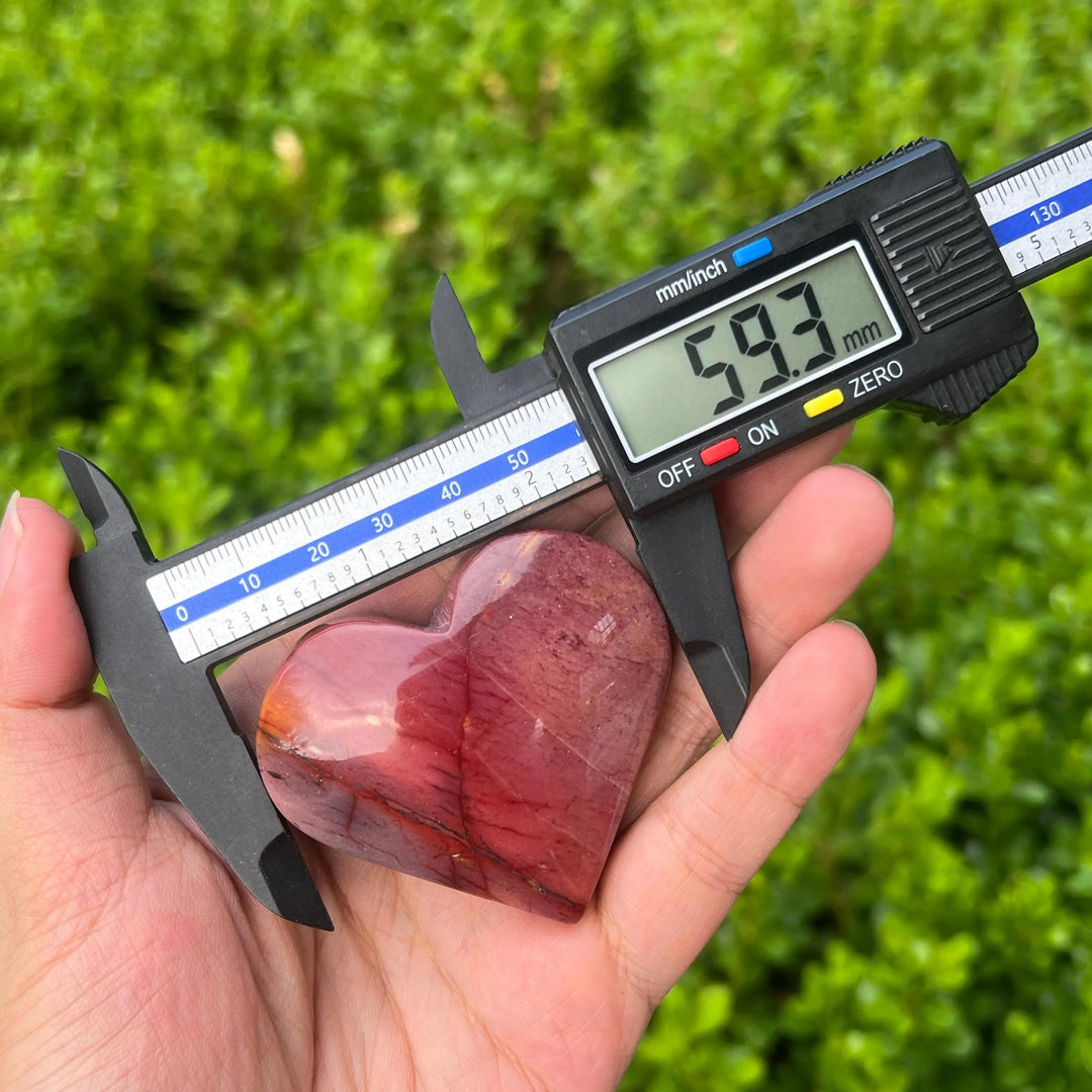 Natural Mookaite Heart