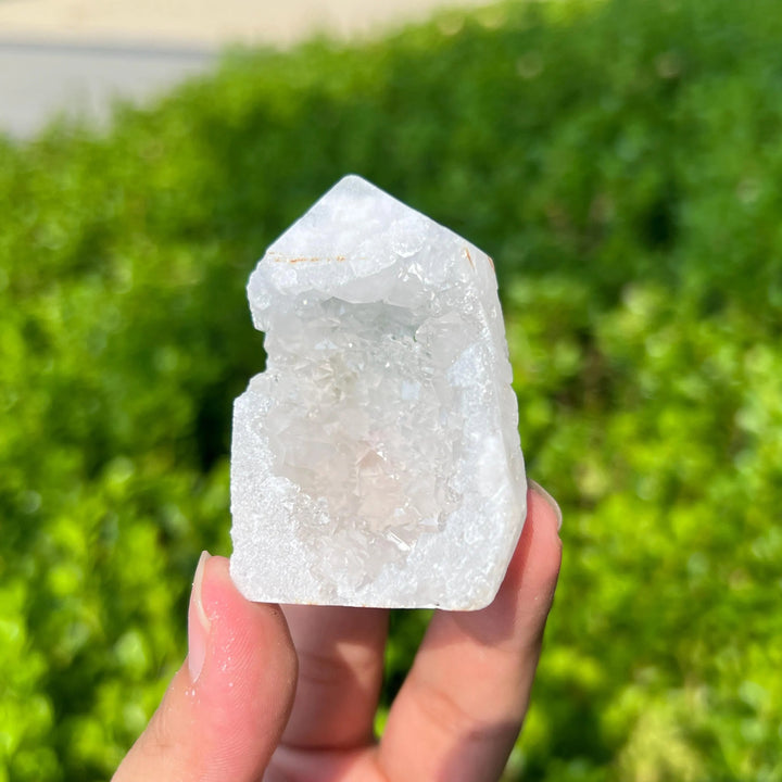 Moroccan Agate Geode Point