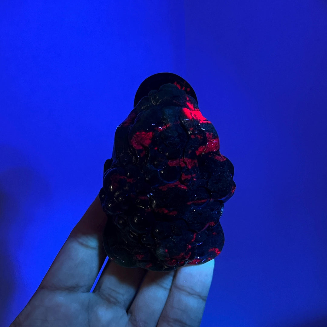 Natural Ruby in Zoisite Money Toad