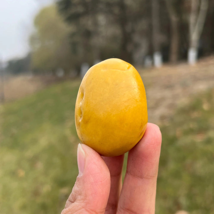 Natural Carved Yellow Aventurine Potato