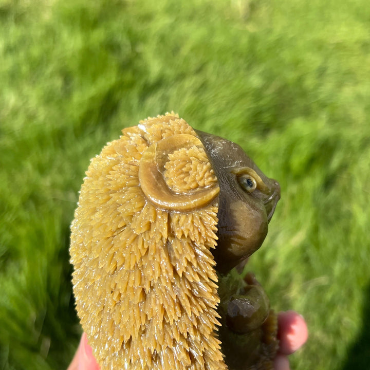 Natural Carving Serpentine Hedgehog
