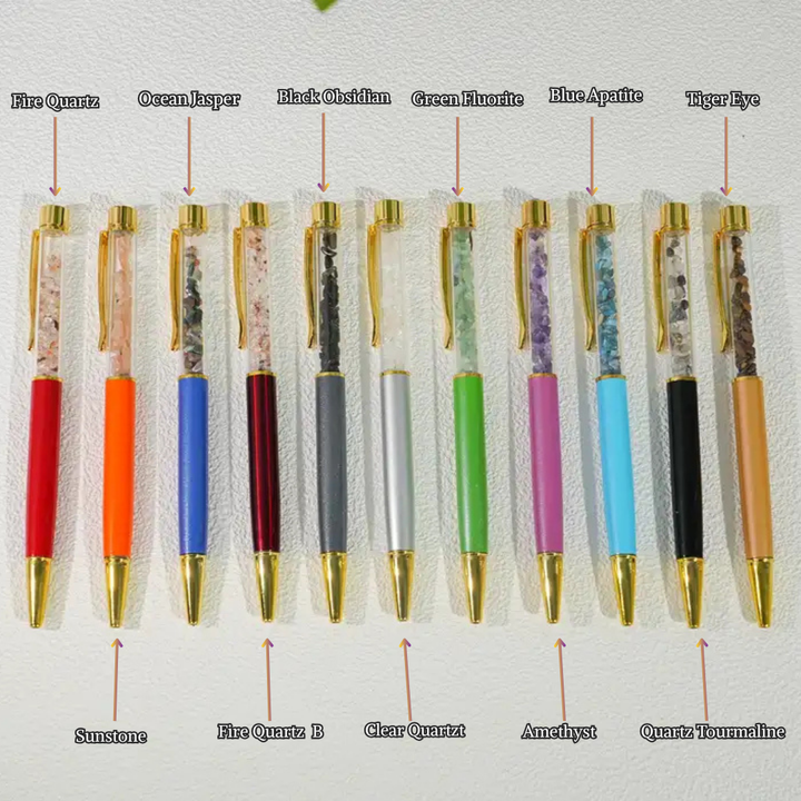 Crystal Chips Ballpoint Pen