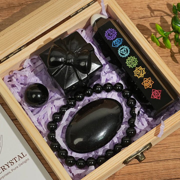 Super Value Natural Crystal Seven-Color Energy-Gathering Bundle