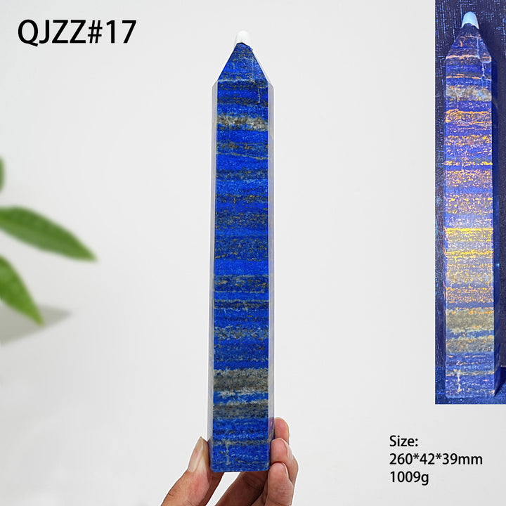 Unique,Natural Exquisite Crystal Lapis Lazuli Point