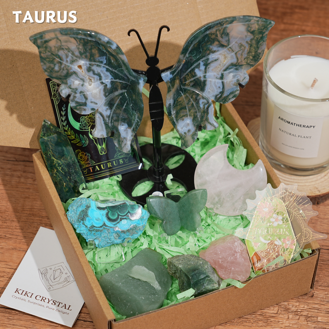 Exclusive Natural Zodiac Crystal Healing Set